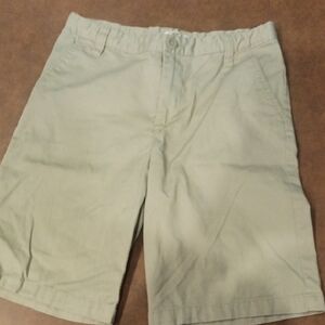 Cherokee Tan Casual Shorts Lightweight Cotton Blend